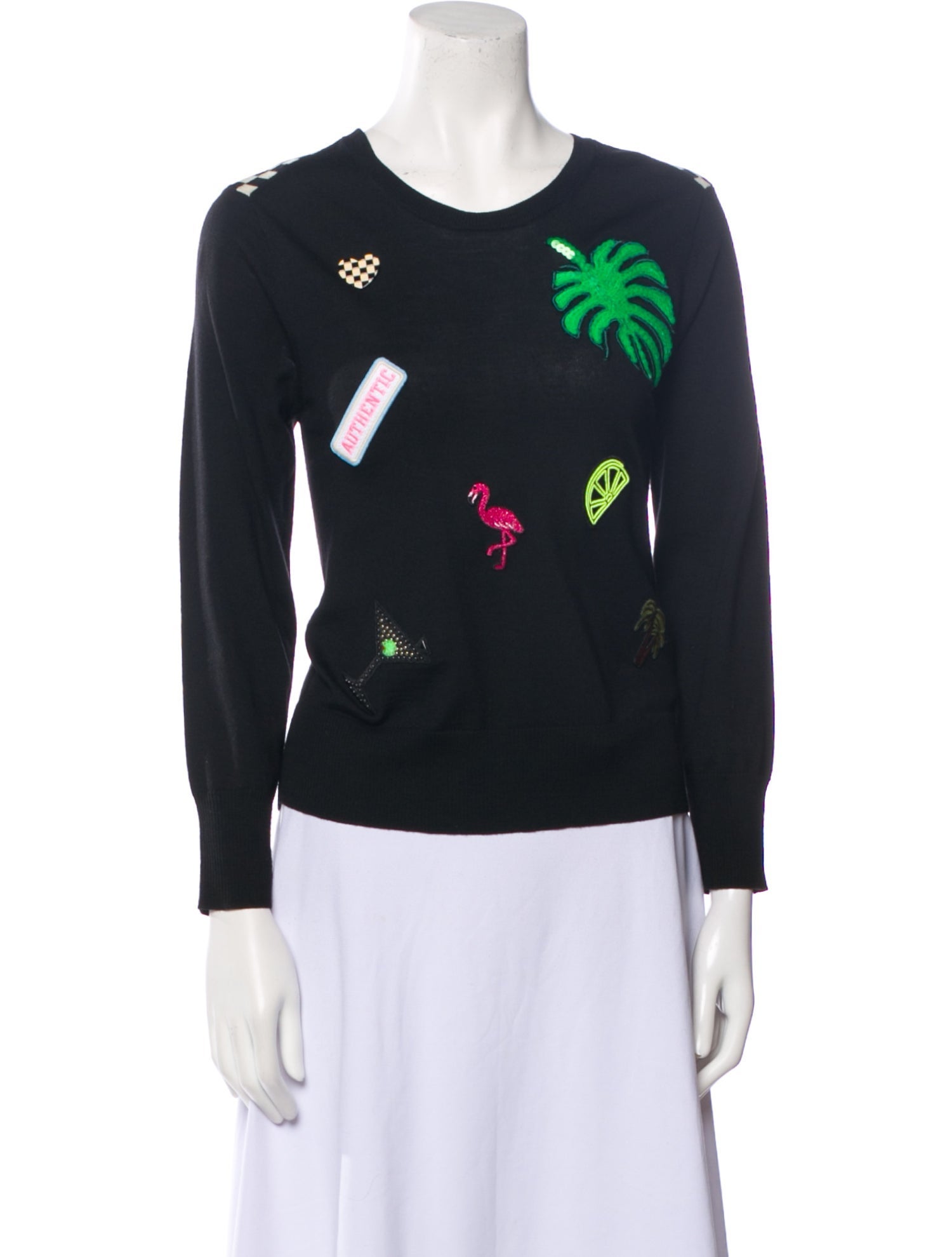Marc Jacobs Wool Printed Sweater
