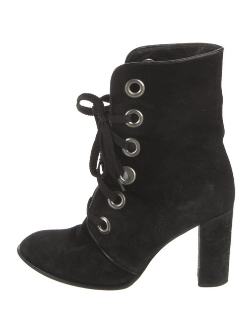 Marc Jacobs Suede Lace-Up Boots