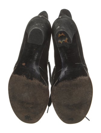 Marc Jacobs Suede Lace-Up Boots
