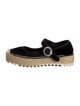 Marc Jacobs Velvet Crystal Embellishments Espadrilles