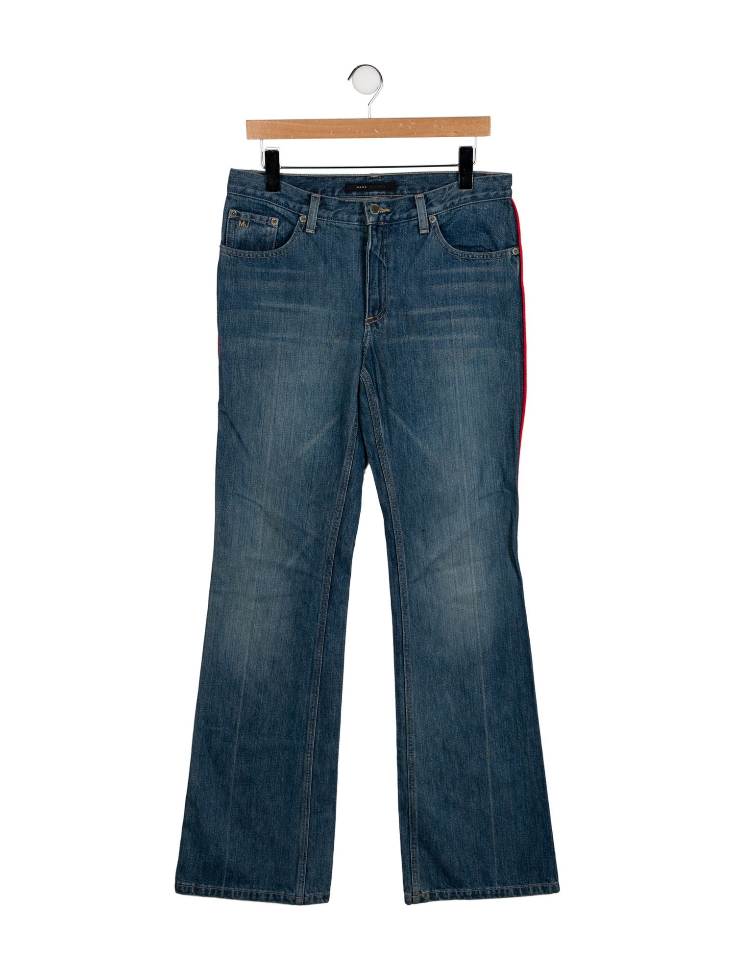 Marc Jacobs Mid-Rise Wide Leg Jeans