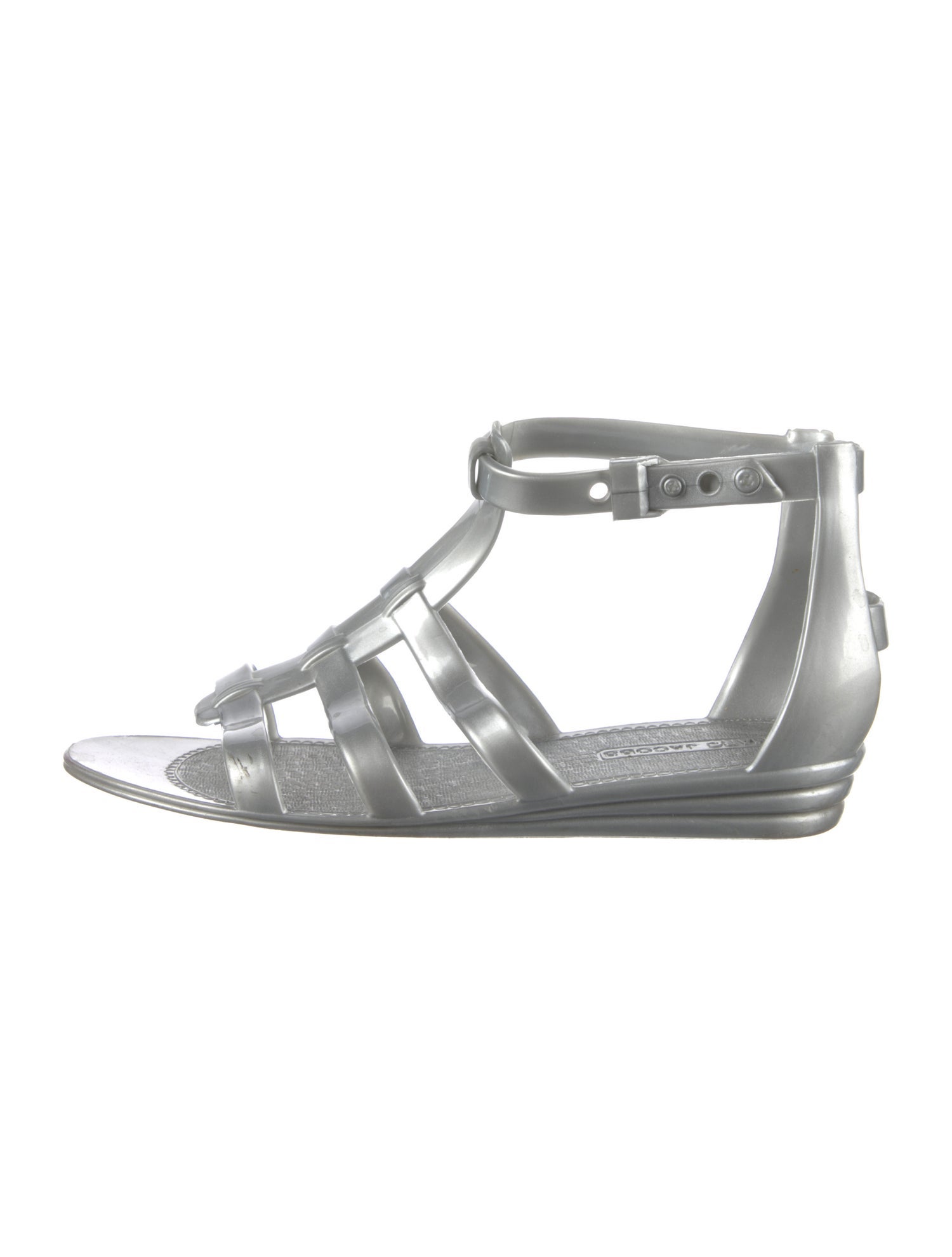 Marc Jacobs Rubber Gladiator Sandals