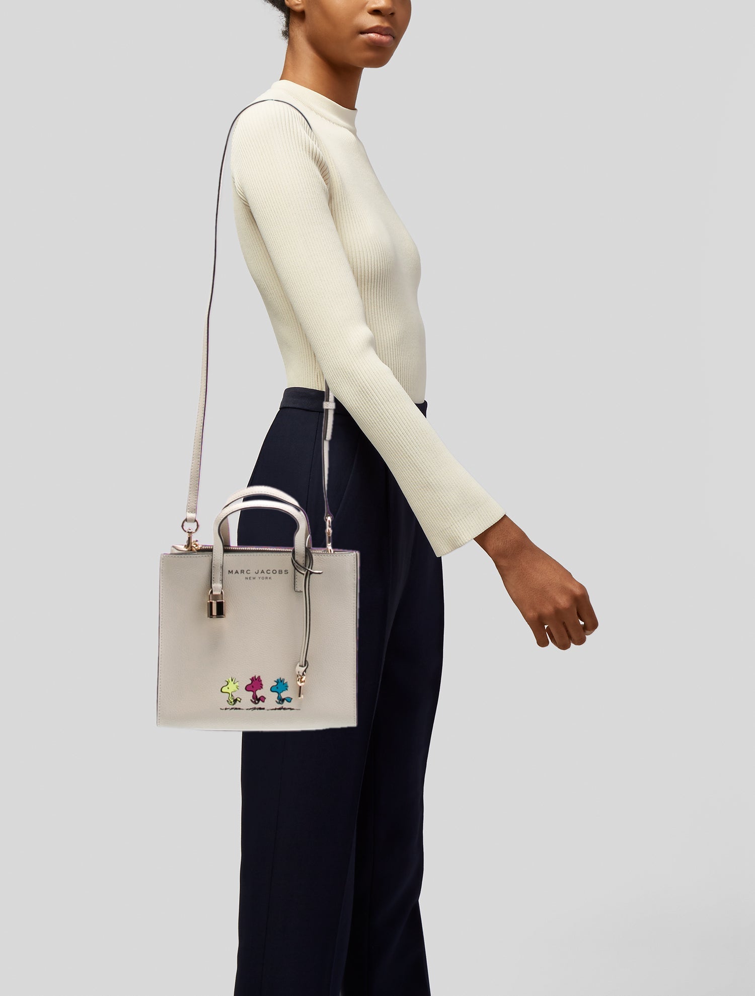 Marc Jacobs x Peanuts Leather Top Handle Bag