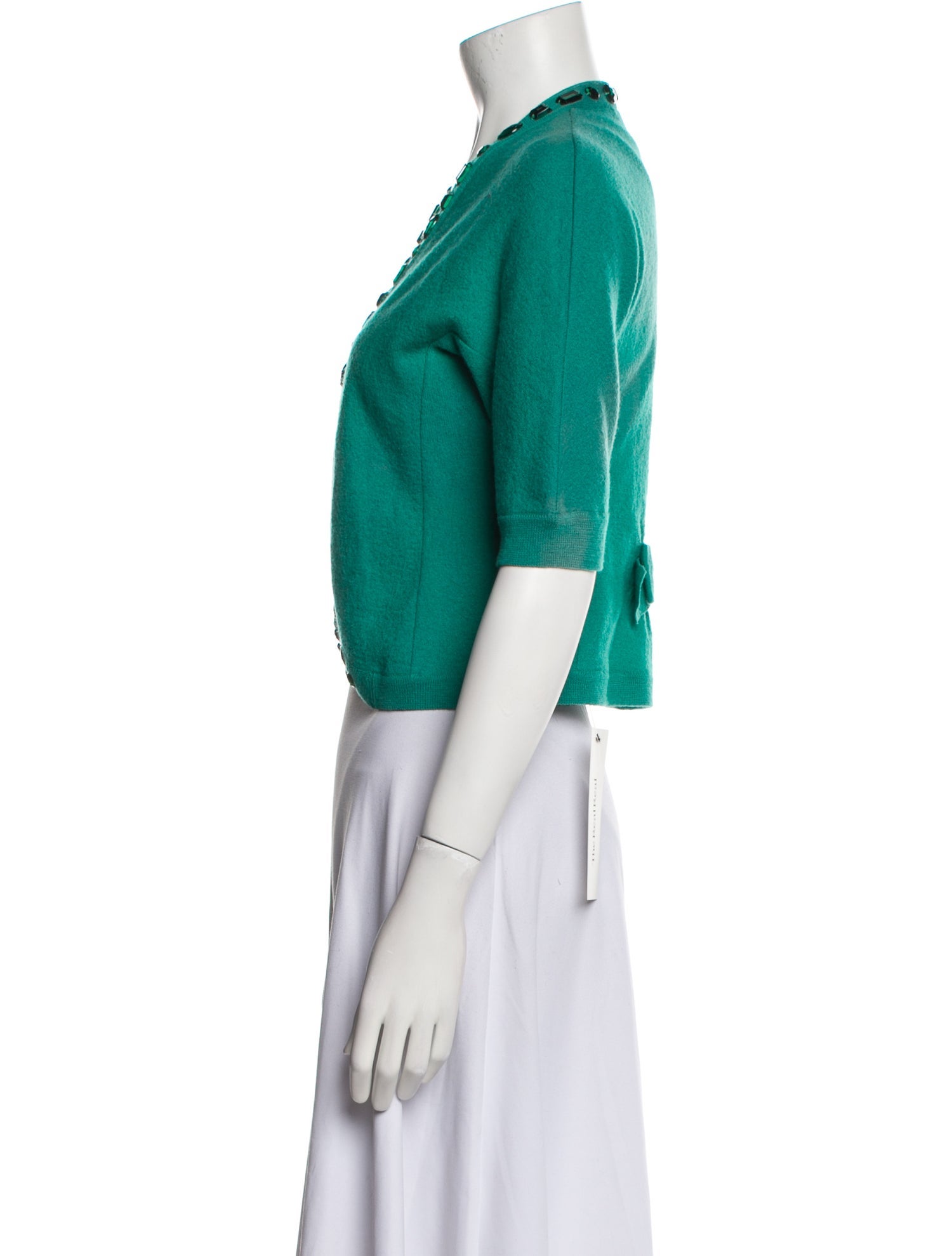 Marc Jacobs Wool Open Front Sweater