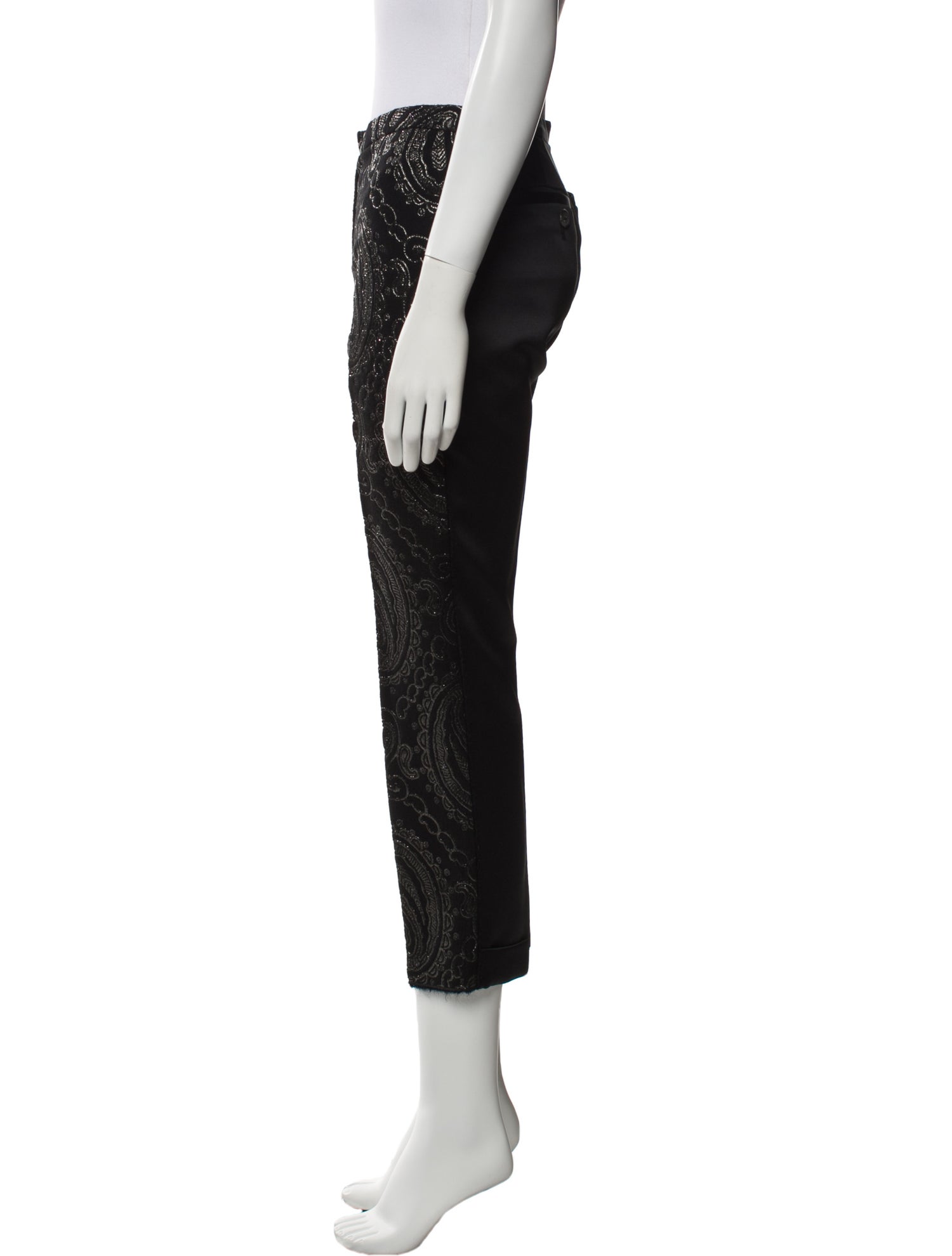 Marc Jacobs Wool Straight Leg Pants