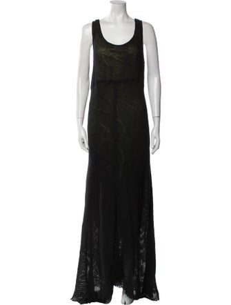 Marc Jacobs Scoop Neck Long Dress