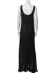 Marc Jacobs Scoop Neck Long Dress