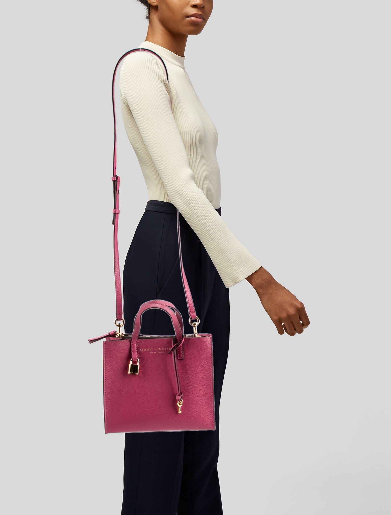 Marc Jacobs Leather Top Handle Bag