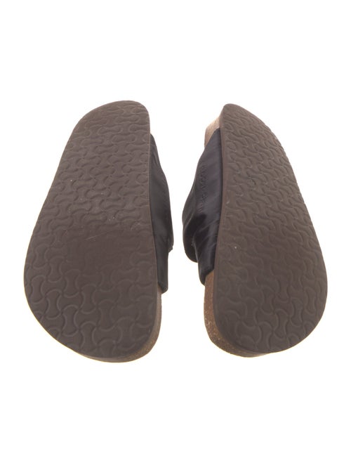 Marc Jacobs Satin Crystal Embellishments Slides