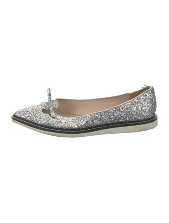 Marc Jacobs Glitter Flats