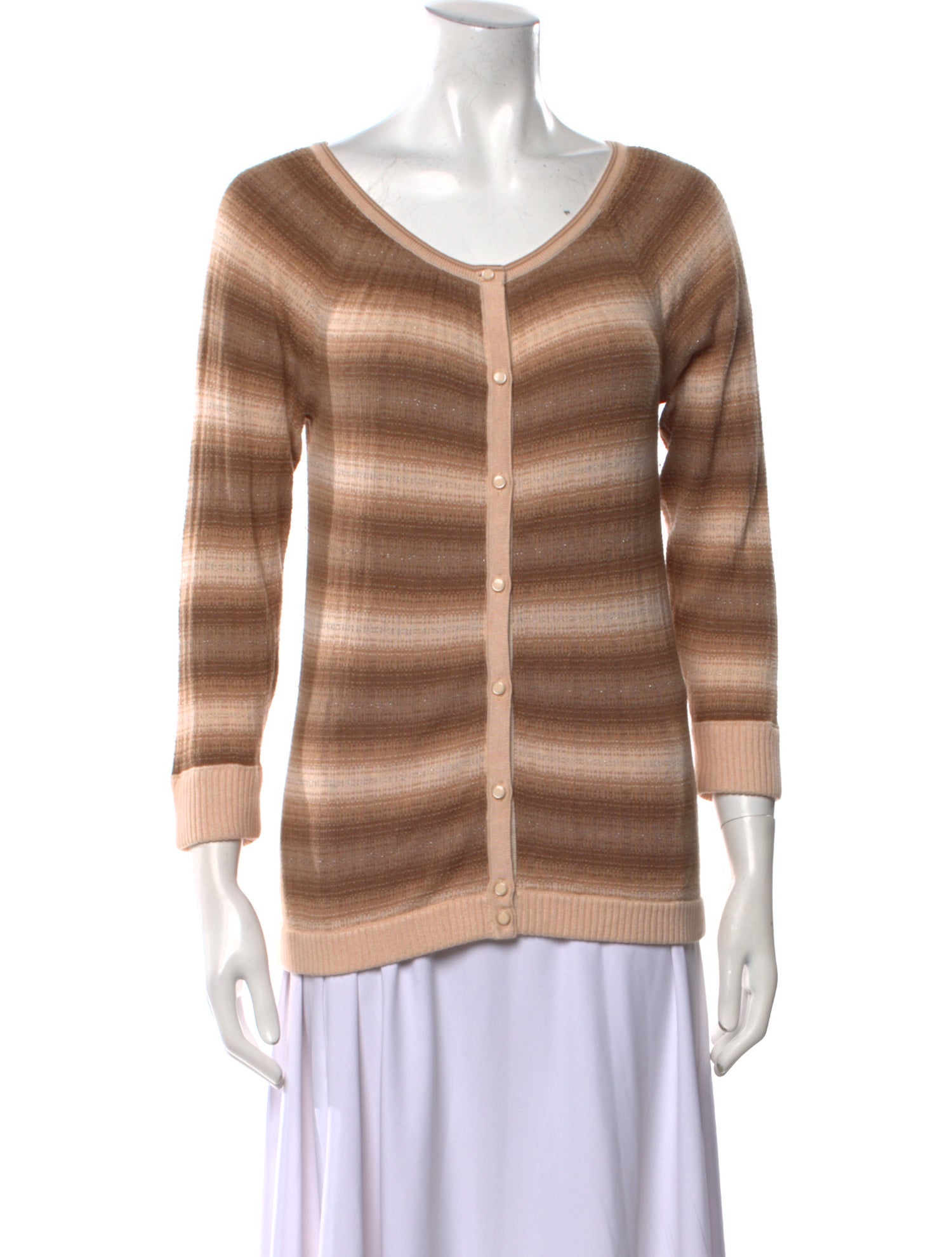 Marc Jacobs Silk Striped Sweater