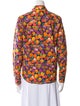 Marc Jacobs Floral Print Long Sleeve Button-Up Top