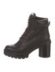Marc Jacobs Leather Combat Boots