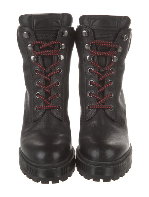 Marc Jacobs Leather Combat Boots