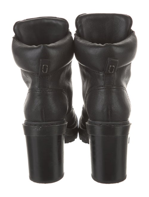 Marc Jacobs Leather Combat Boots