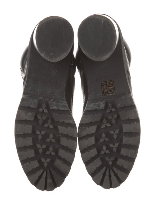 Marc Jacobs Leather Combat Boots