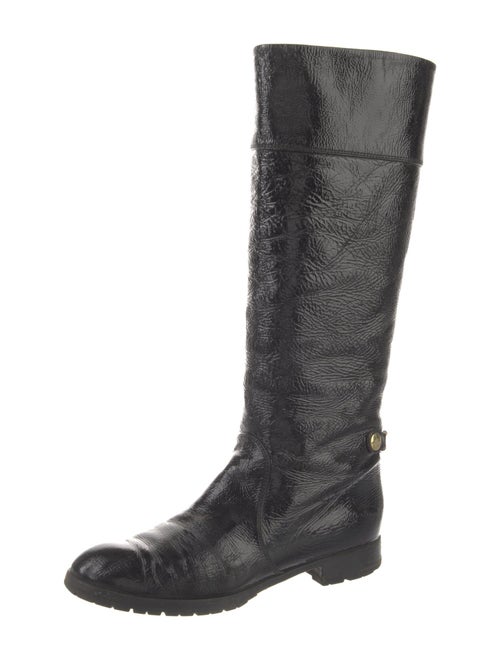 Marc Jacobs Patent Leather Riding Boots
