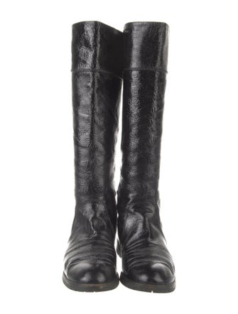 Marc Jacobs Patent Leather Riding Boots