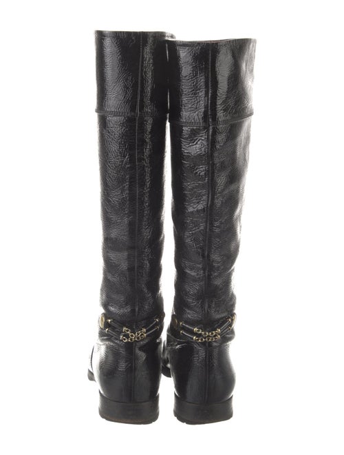 Marc Jacobs Patent Leather Riding Boots