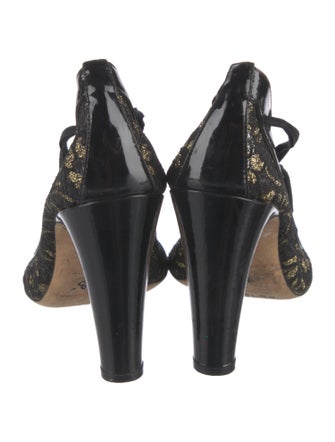 Marc Jacobs Lace Lace Pattern Pumps