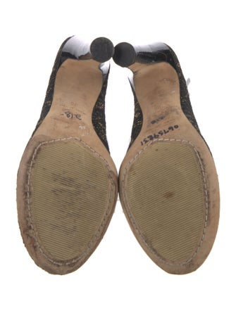 Marc Jacobs Lace Lace Pattern Pumps