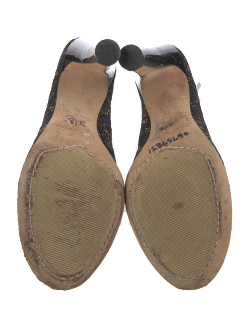 Marc Jacobs Lace Lace Pattern Pumps