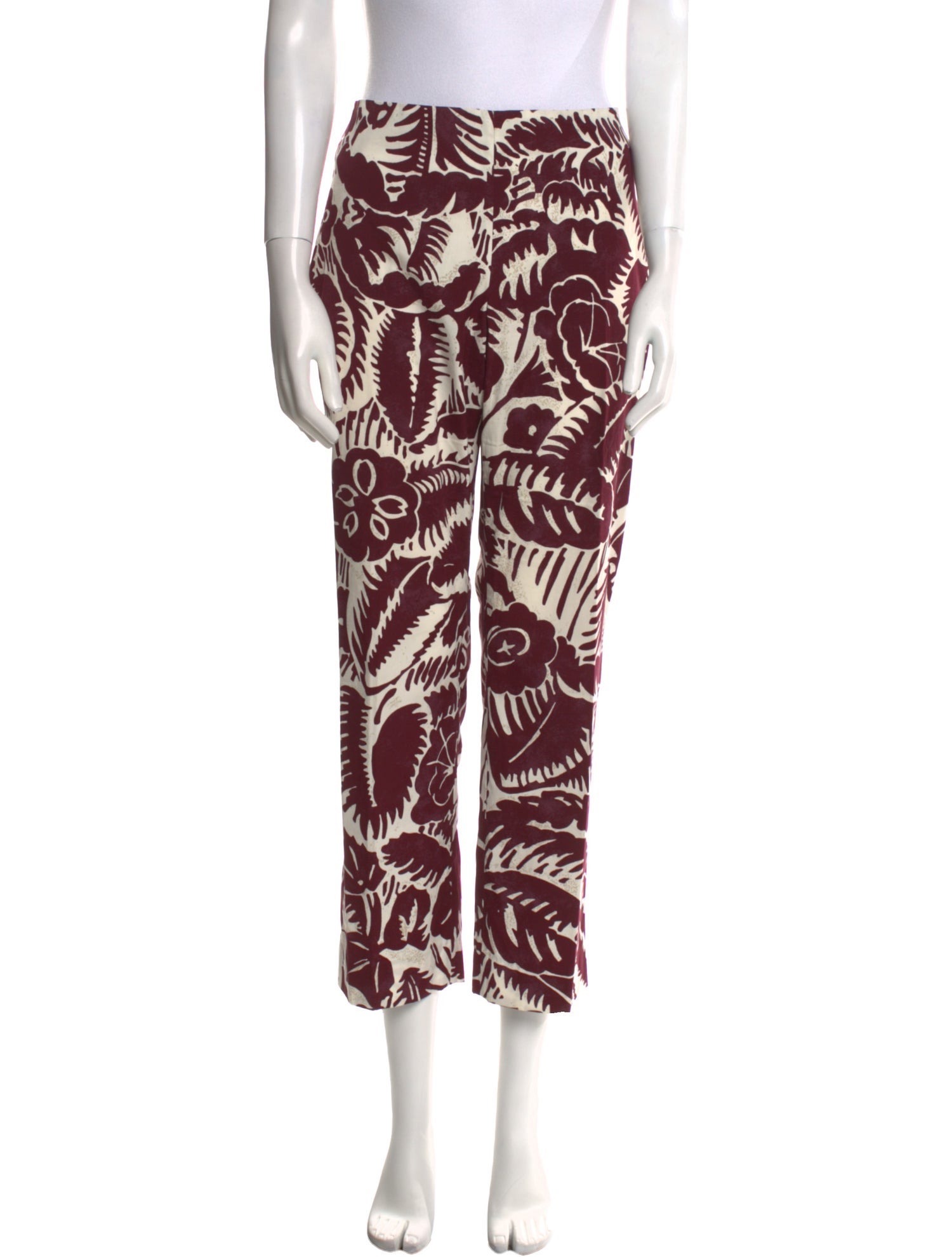 Marc Jacobs Printed Straight Leg Pants