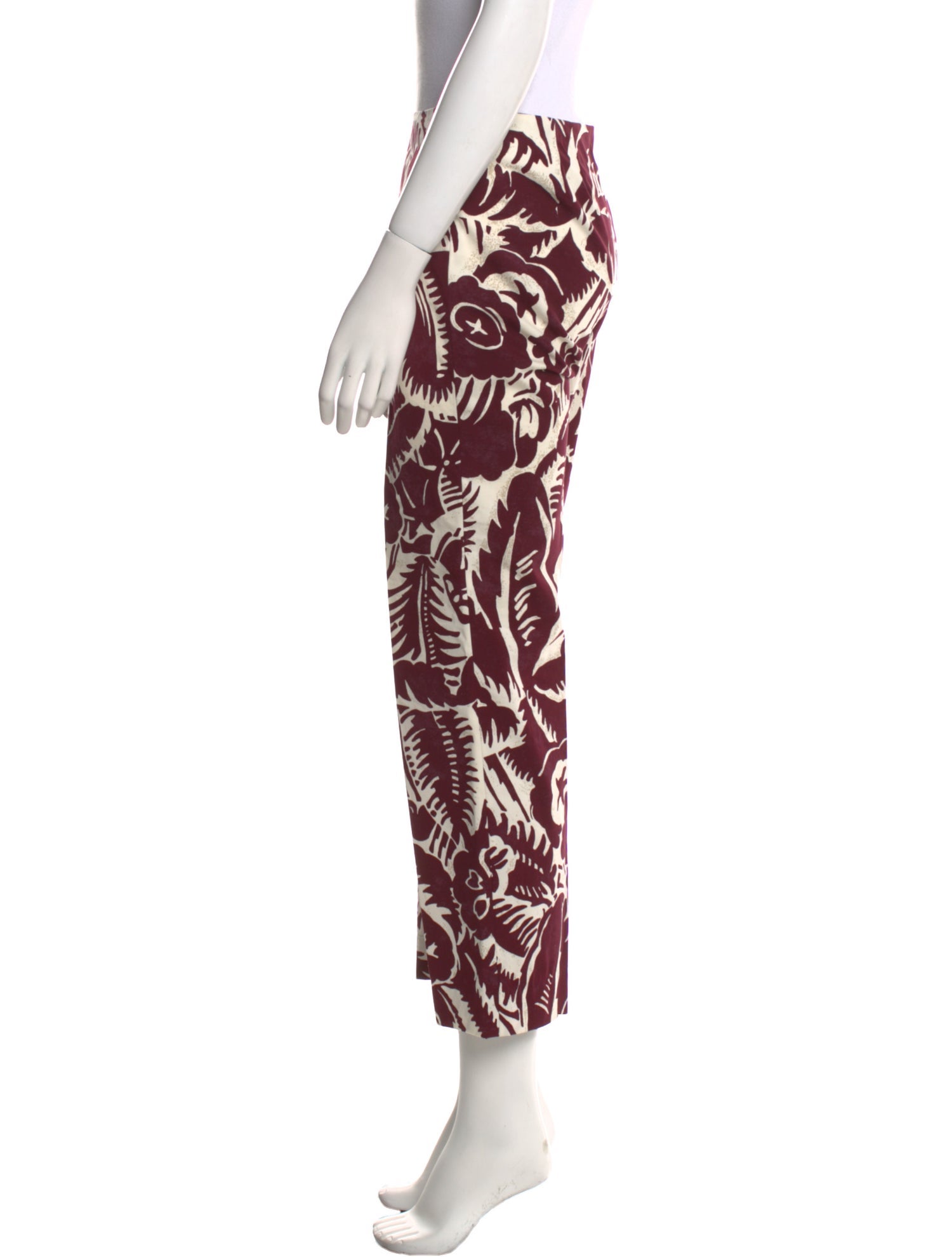 Marc Jacobs Printed Straight Leg Pants