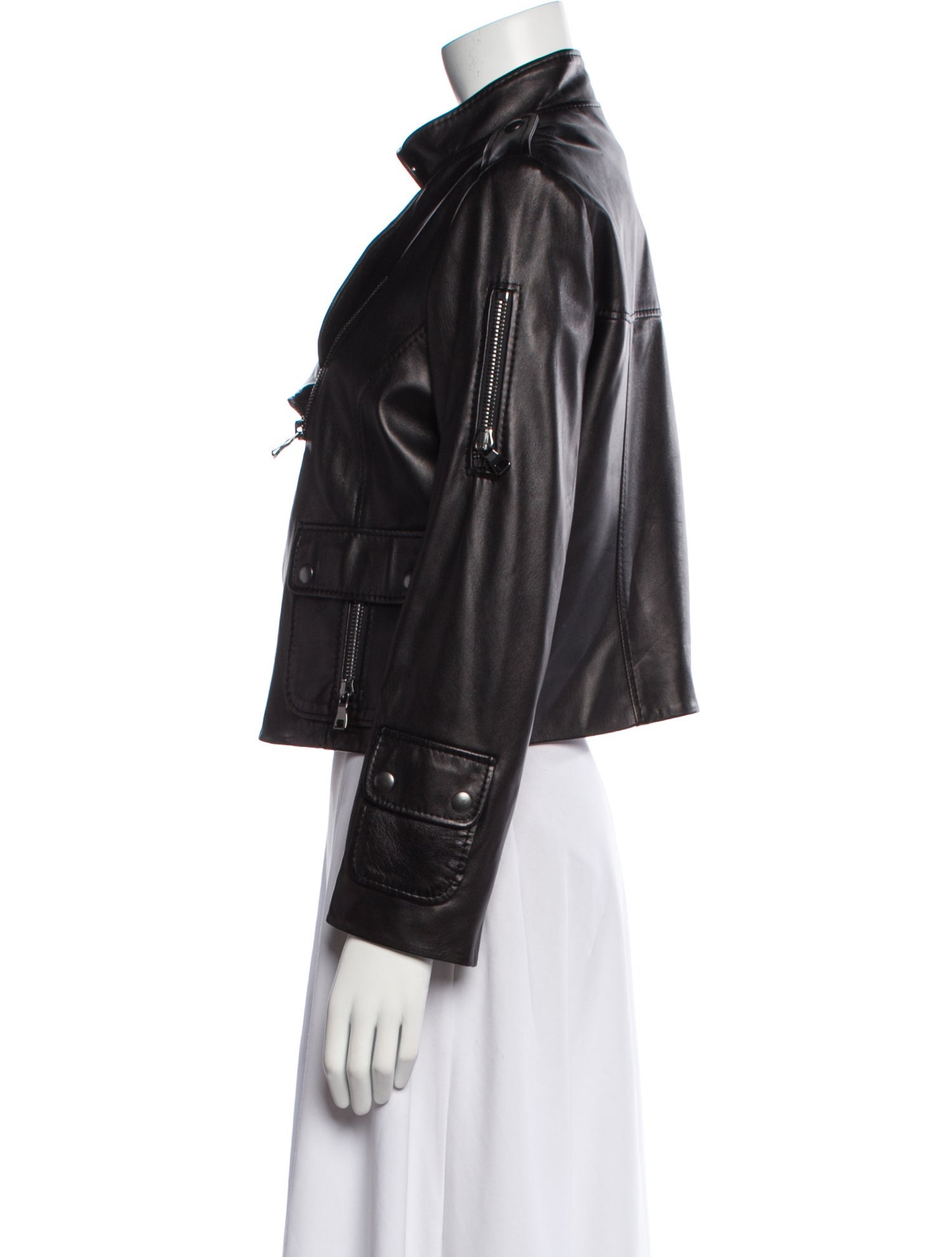 Marc Jacobs Leather Biker Jacket