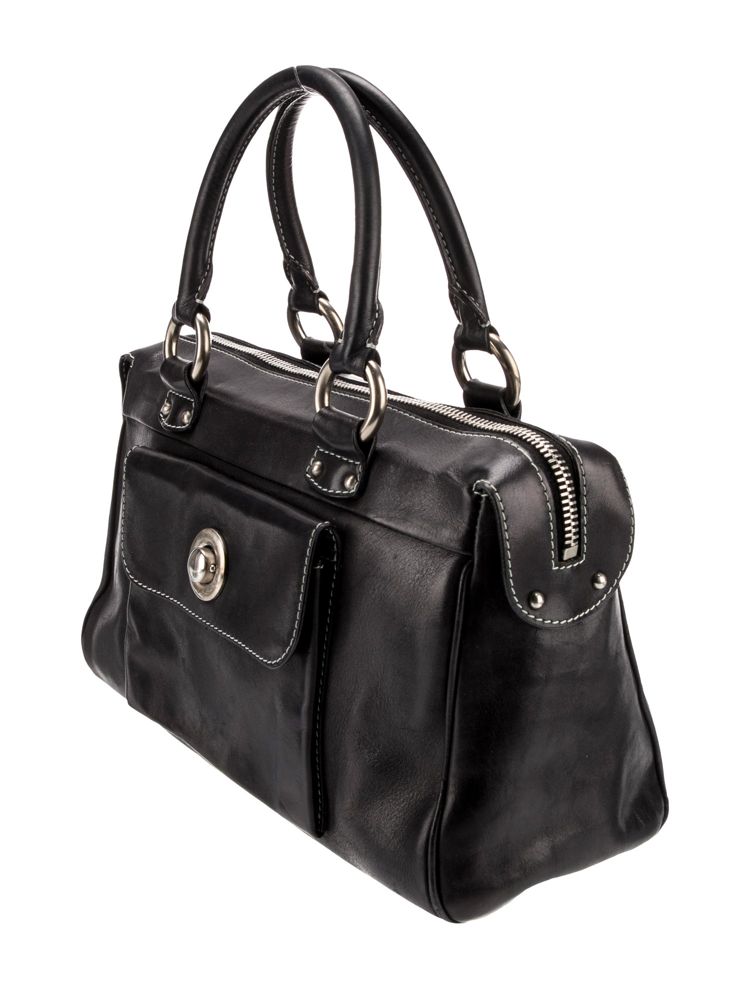 Marc Jacobs Leather Top Handle Bag