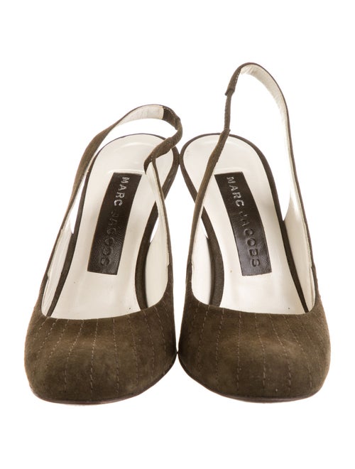 Marc Jacobs Suede Slingback Pumps