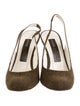 Marc Jacobs Suede Slingback Pumps