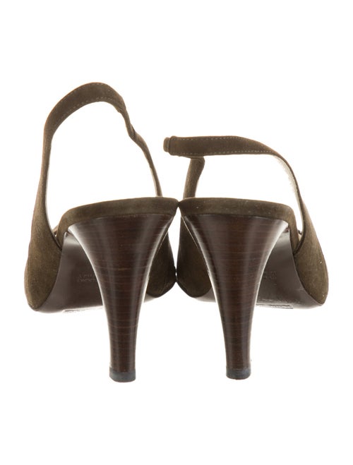 Marc Jacobs Suede Slingback Pumps