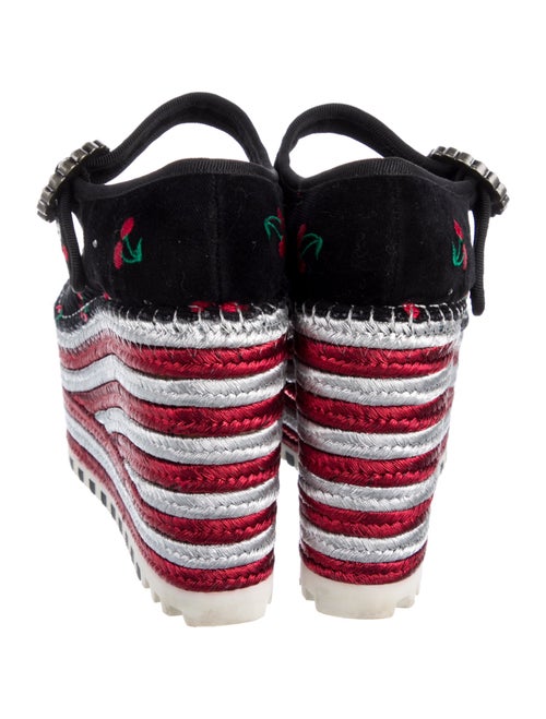 Marc Jacobs Velvet Printed Pumps