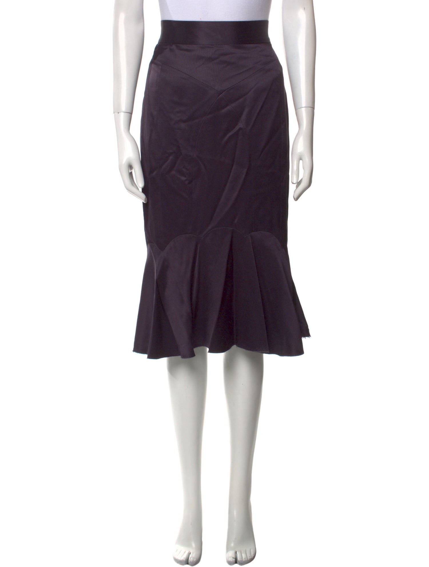 Marc Jacobs Silk Knee-Length Skirt