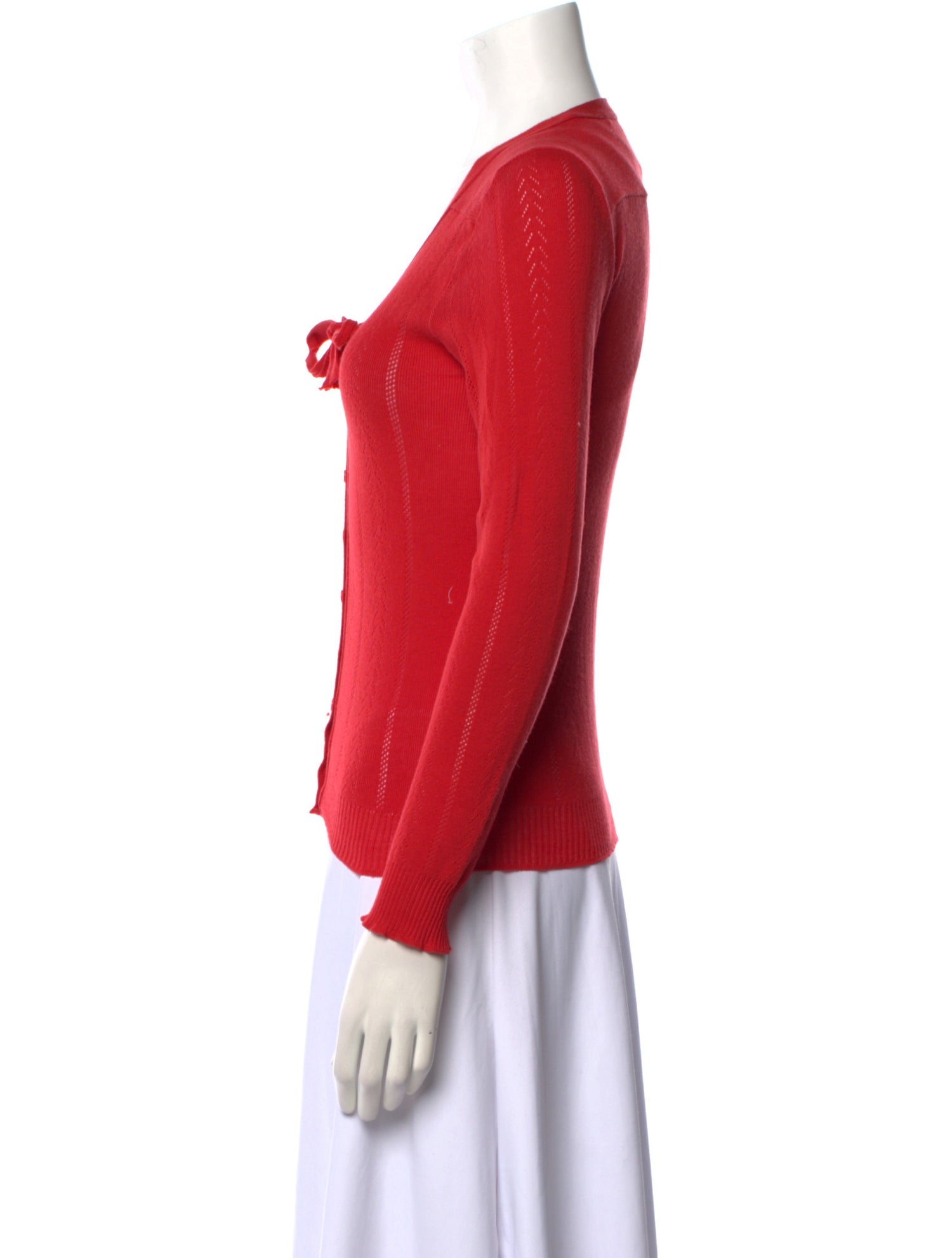 Marc Jacobs Nylon V-Neck Sweater