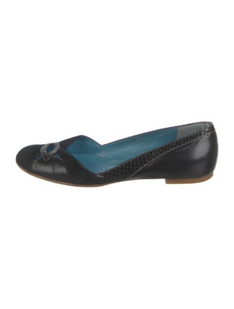 Marc Jacobs Leather D'Orsay Flats