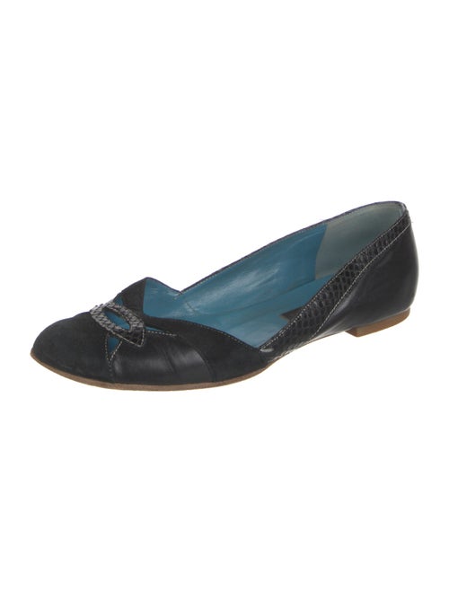Marc Jacobs Leather D'Orsay Flats