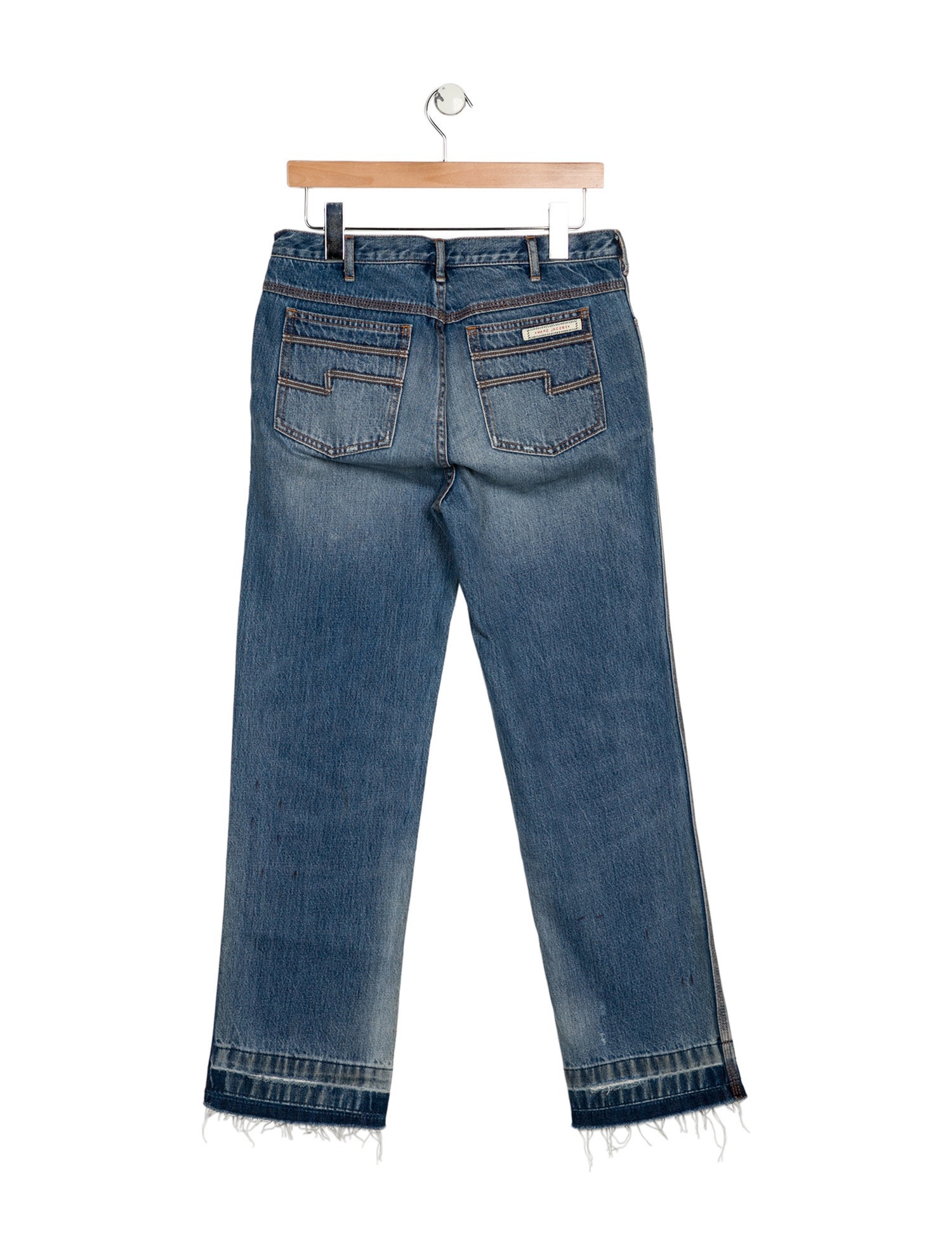 Marc Jacobs Mid-Rise Straight Leg Jeans