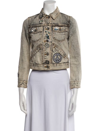 Marc Jacobs Printed Denim Jacket