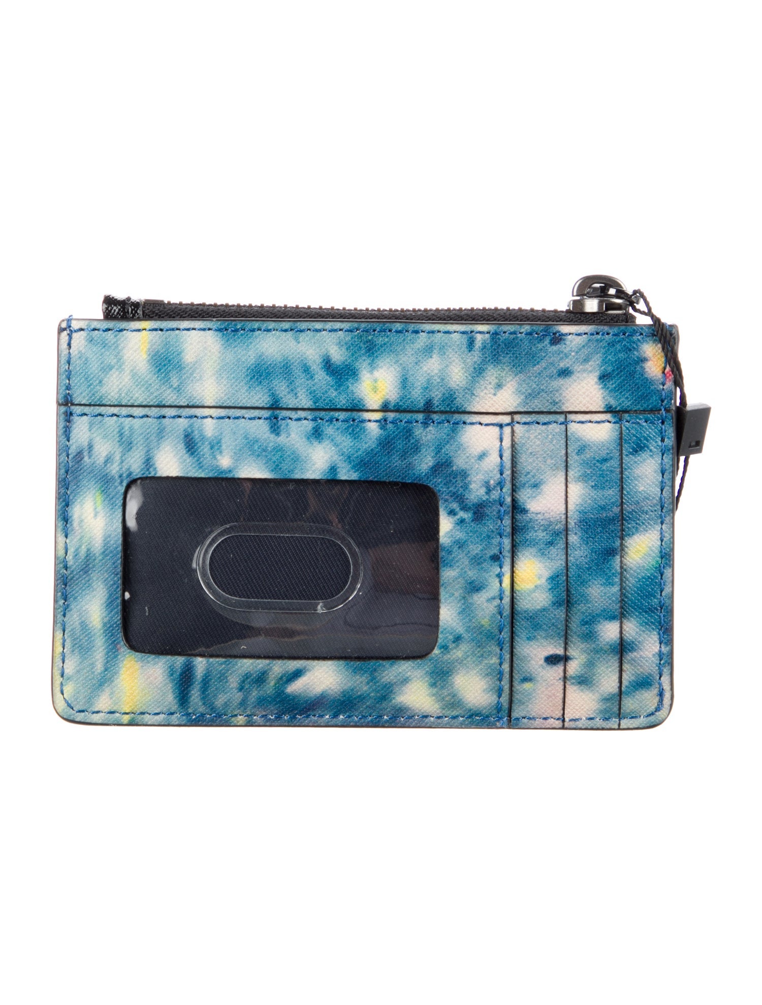 The Marc Jacobs Saffiano Leather Printed Wristlet