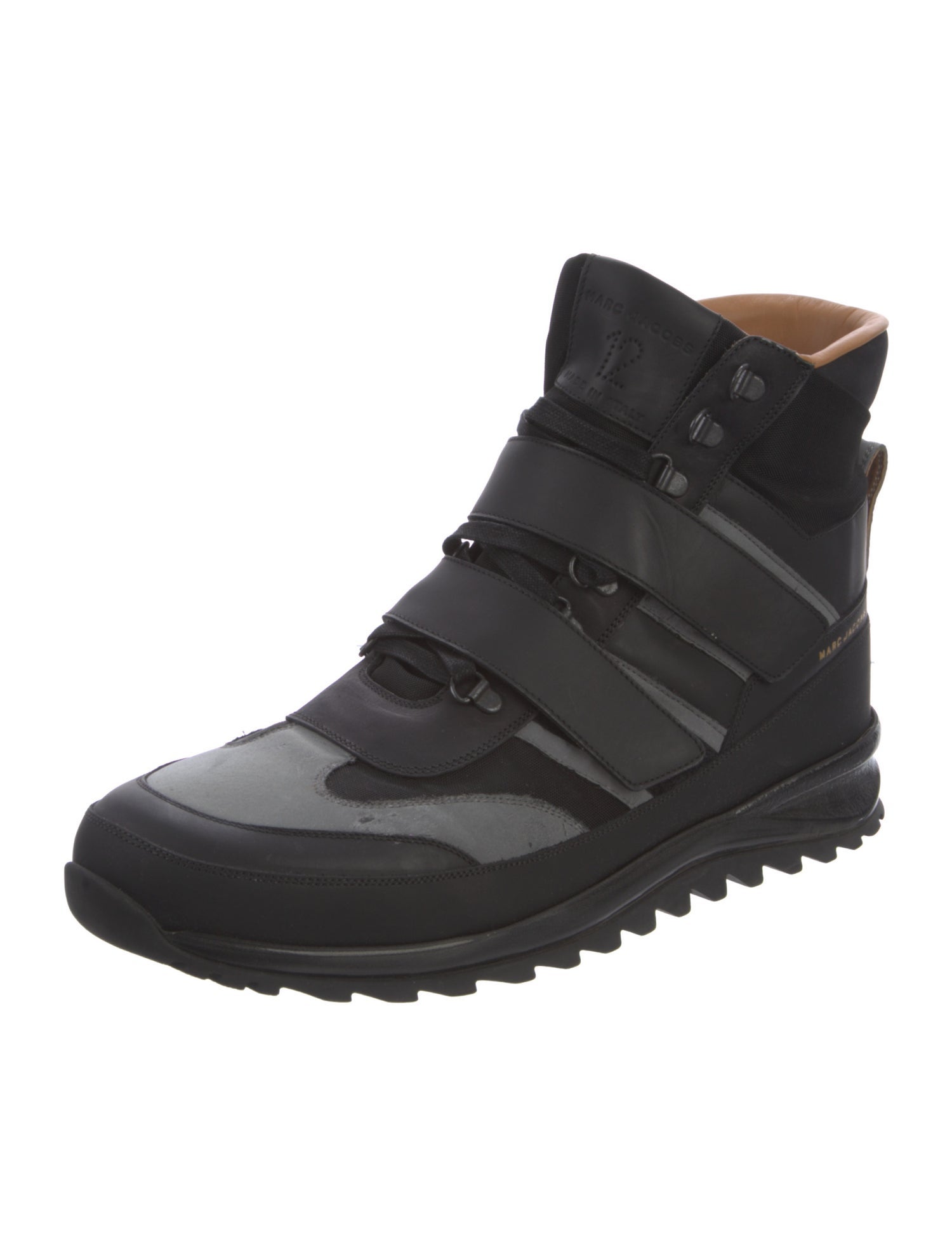 Marc Jacobs Leather Hiking Boots