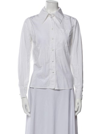 Marc Jacobs Long Sleeve Button-Up Top