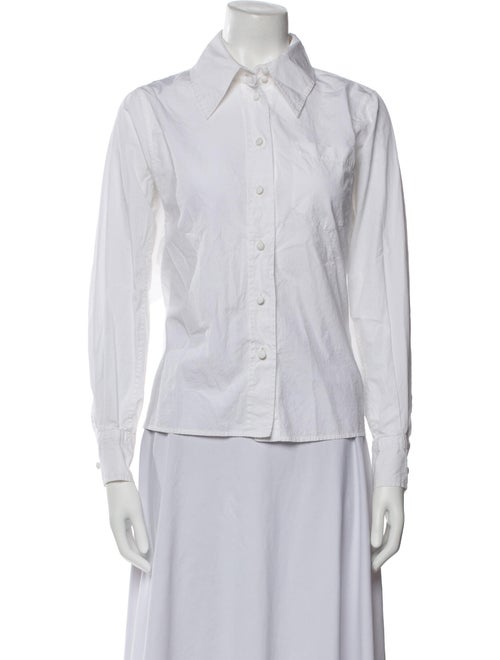 Marc Jacobs Long Sleeve Button-Up Top