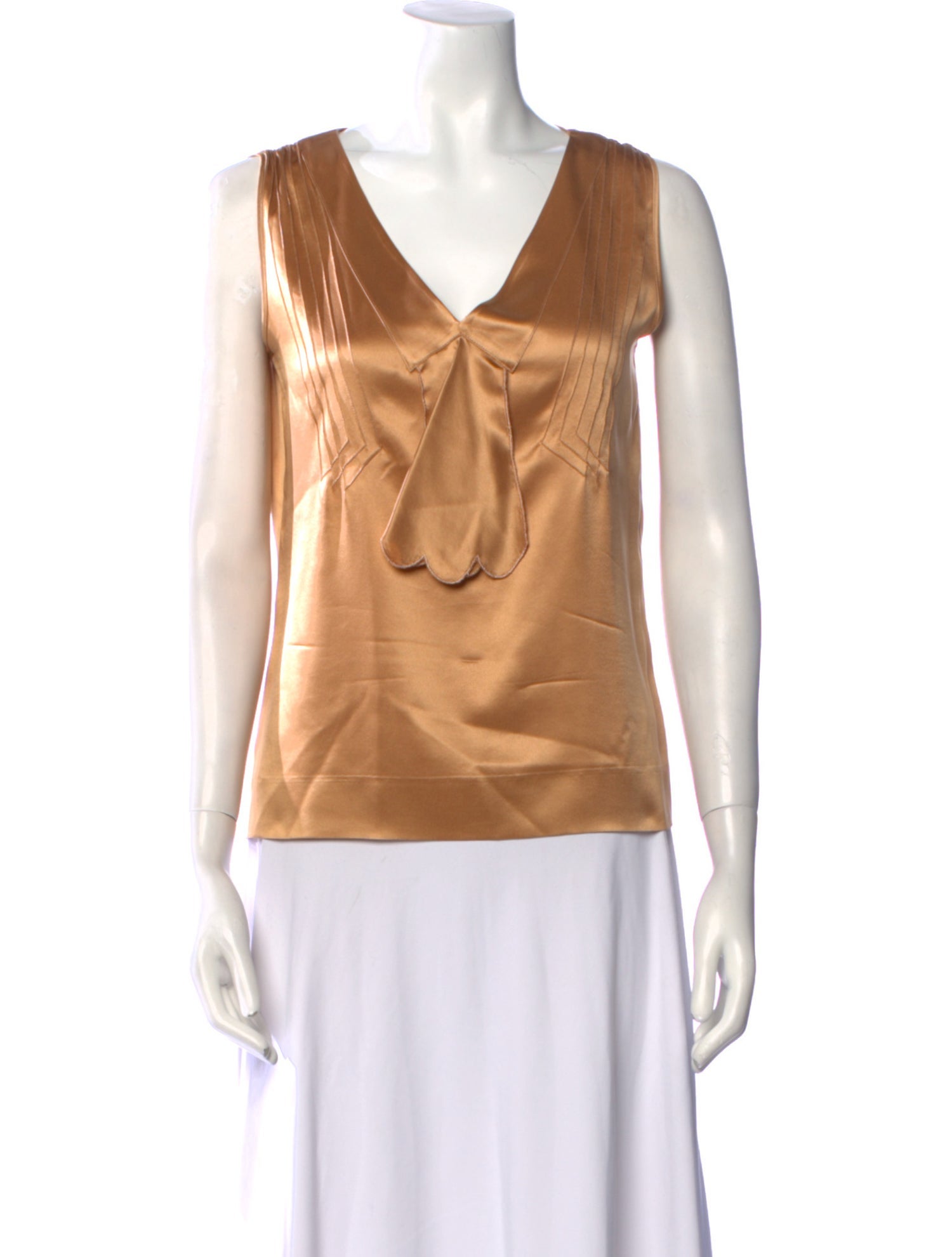 Marc Jacobs Silk V-Neck Blouse