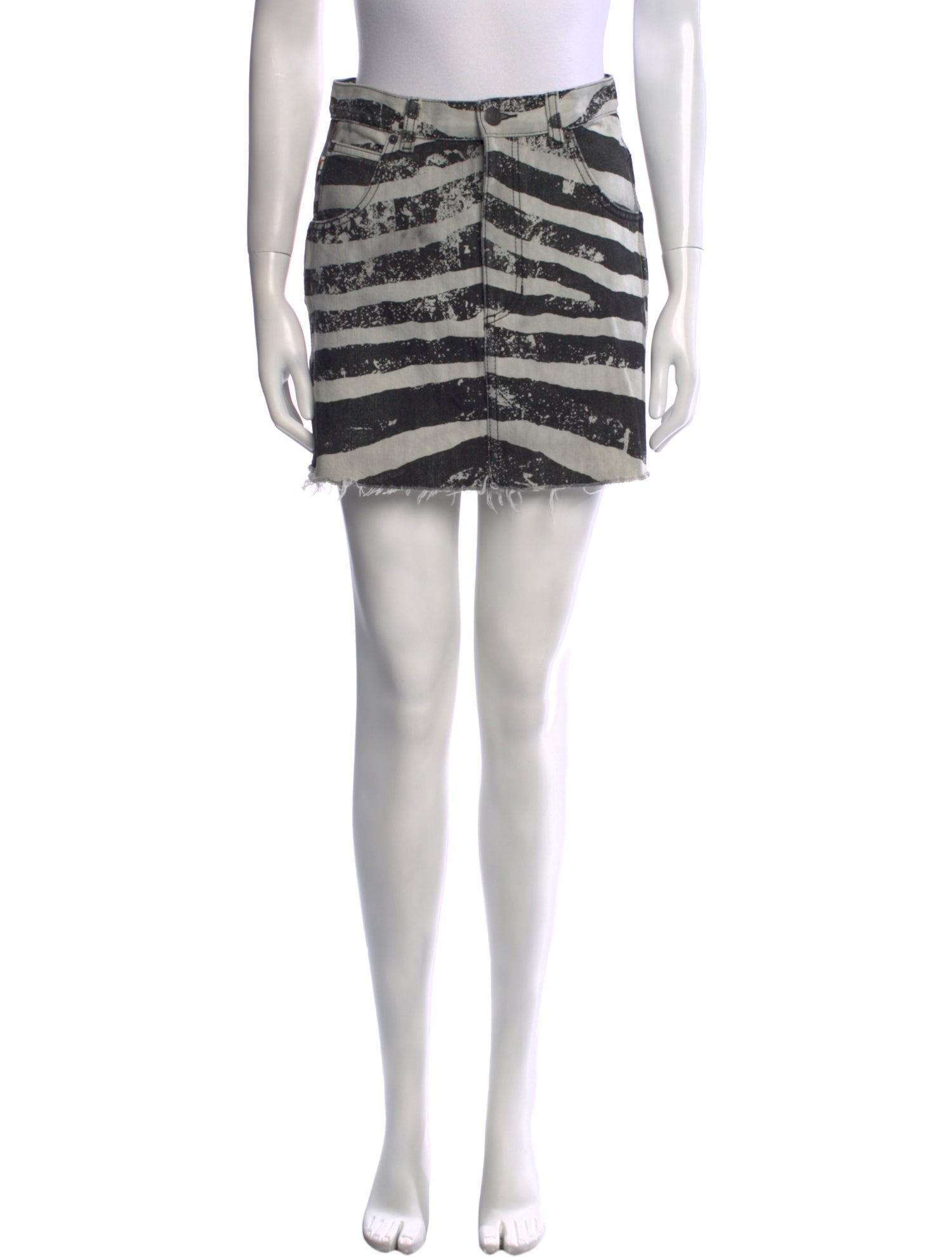 Marc Jacobs Striped Mini Skirt