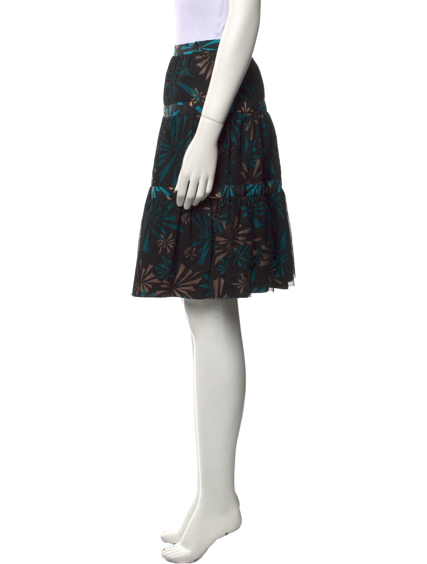 Marc Jacobs Silk Knee-Length Skirt