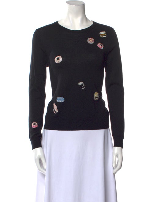 Marc Jacobs Wool Graphic Print Sweatshirt