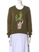 Marc Jacobs Virgin Wool Graphic Print Sweatshirt