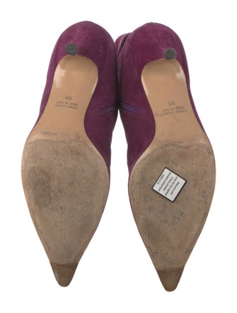 Marc Jacobs Suede Printed Sock Boots